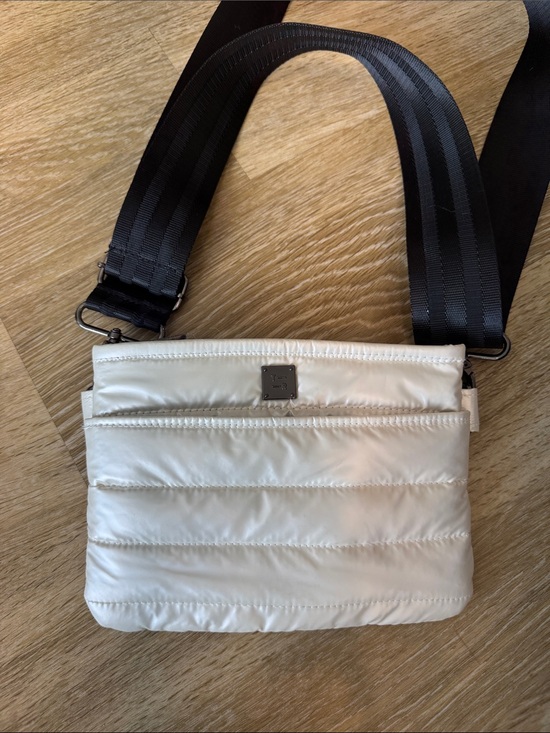THINK ROYLN Handbags - Think Royln Bum Bag Satin Shiny White